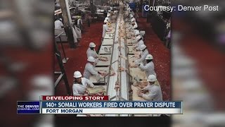 Nearly 150 Somali workers fired over prayer dispute