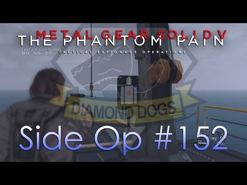 MGSV: The Phantom Pain | Side Op #152 - Target Practice (R&D Platform)