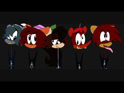 Reformed Smarty, Greasy, Wheezy, Psycho and Stupid wearing Organization XIII coats