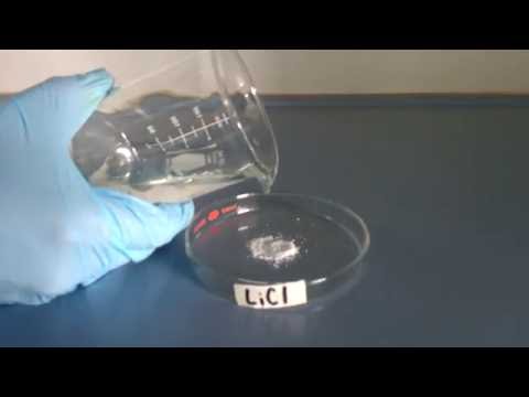 Reaction of LiCl