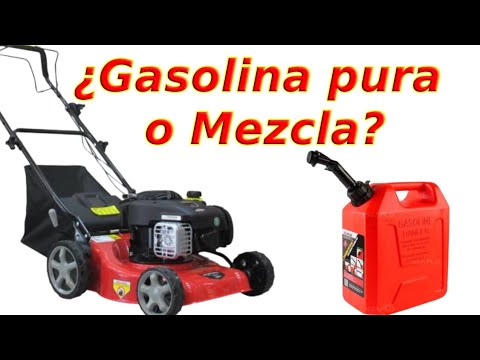 💥What kind of gasoline should you put in a lawnmower? A mixture with oil or pure gasoline? @zapat...