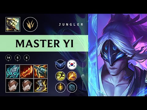 Master Yi Jungle vs Xin Zhao - KR Diamond Patch 25.22