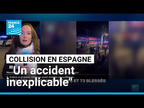 Accident ferroviaire en Espagne : "Un accident inexplicable" • FRANCE 24