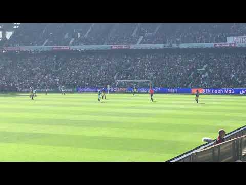 2019-05-18 SV Werder Bremen - RB Leipzig 2:1 - Elfmetertor Milot Rashica