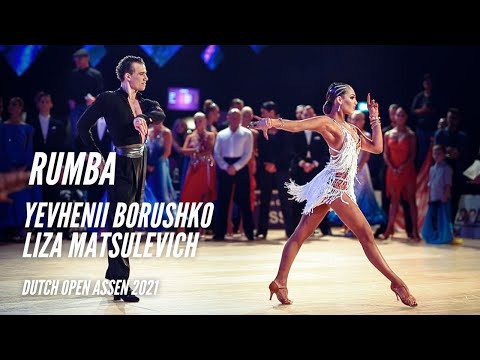 Yevhenii Borushko - Liza Matsulevich | Rumba | Latin Team Match U21 | Dutch Open Assen 2021