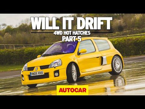 Will a Renaultsport Clio V6 drift? | Mid-engined, rear-drive madcap hatchback | Autocar