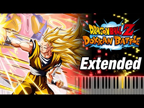 AGL Super Saiyan 3 Goku (Angel) Active Skill OST Extended Version - DBZ Dokkan Battle - Piano Cover