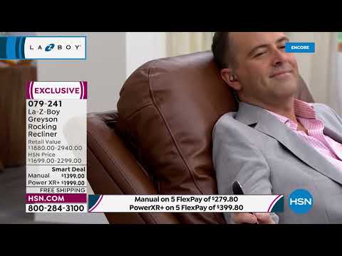 HSN | La-Z-Boy Furniture - All On Free Shipping 02.15.2022 - 04 AM