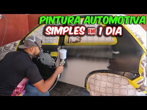 How to achieve the perfect automotive paint job with a simple and easy technique!