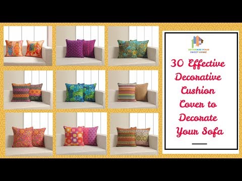 30 effective decorative cushion cover