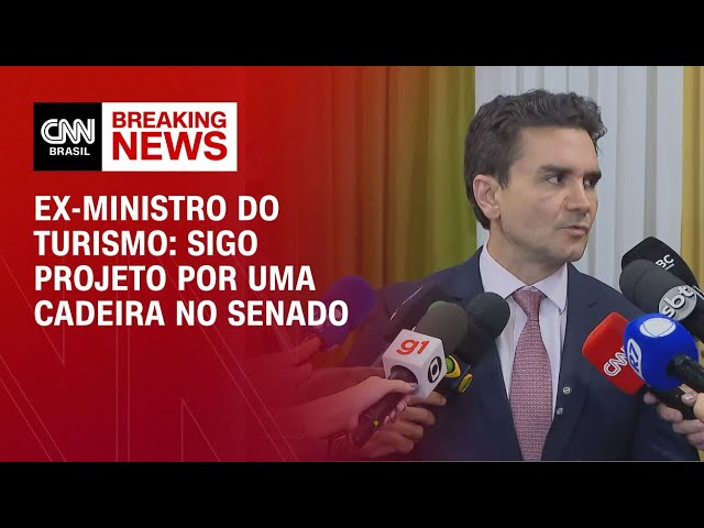 Celso Sabino diz que seguirá com projeto ao Senado | CNN 360º