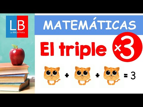 El TRIPLE para niños. ✔👩‍🏫PRIMARIA