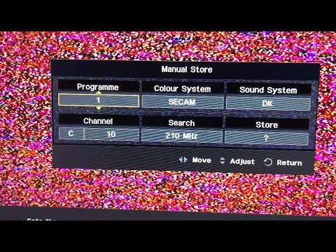 TV DX UNID Analogue TV 210 MHz C10 From Malta [Tropo]