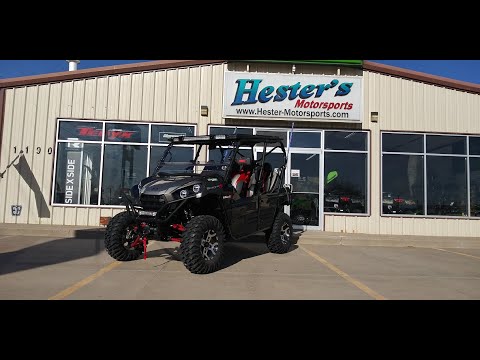 2021 Kawasaki Teryx-5 Hester Edition 5 seat, H.E. Elkas, 30's and LOTS more!