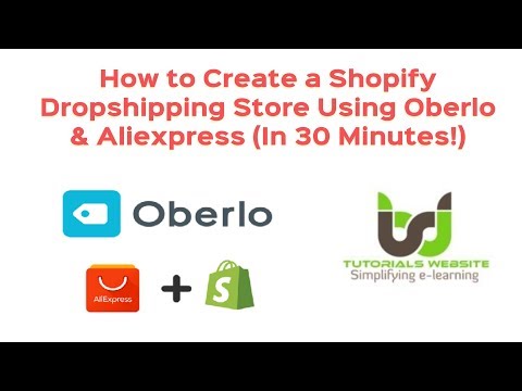 Shopify Oberlo App | Shopify Dropshipping Store Using Oberlo Aliexpress | Oberlo Chrome Extension