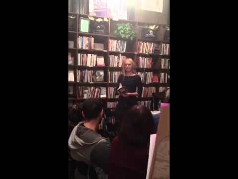 Kristiina Ehin Reading at the Grolier