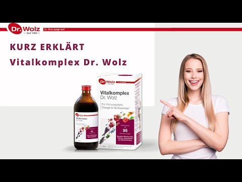 Kurz erklärt: Vitalkomplex Dr  Wolz - Mikronährstoffkonzentrat für die ganze Familie!