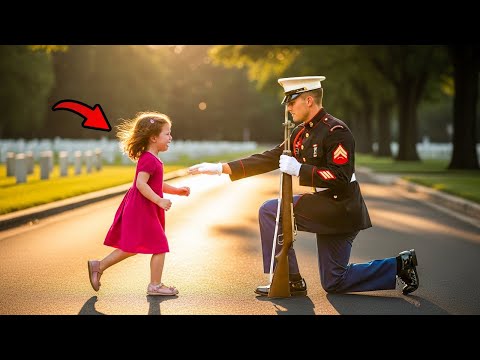 Little Girl Ran to a Tomb Guard Crying “He’s Following Me” — What He Did Stunned Everyone