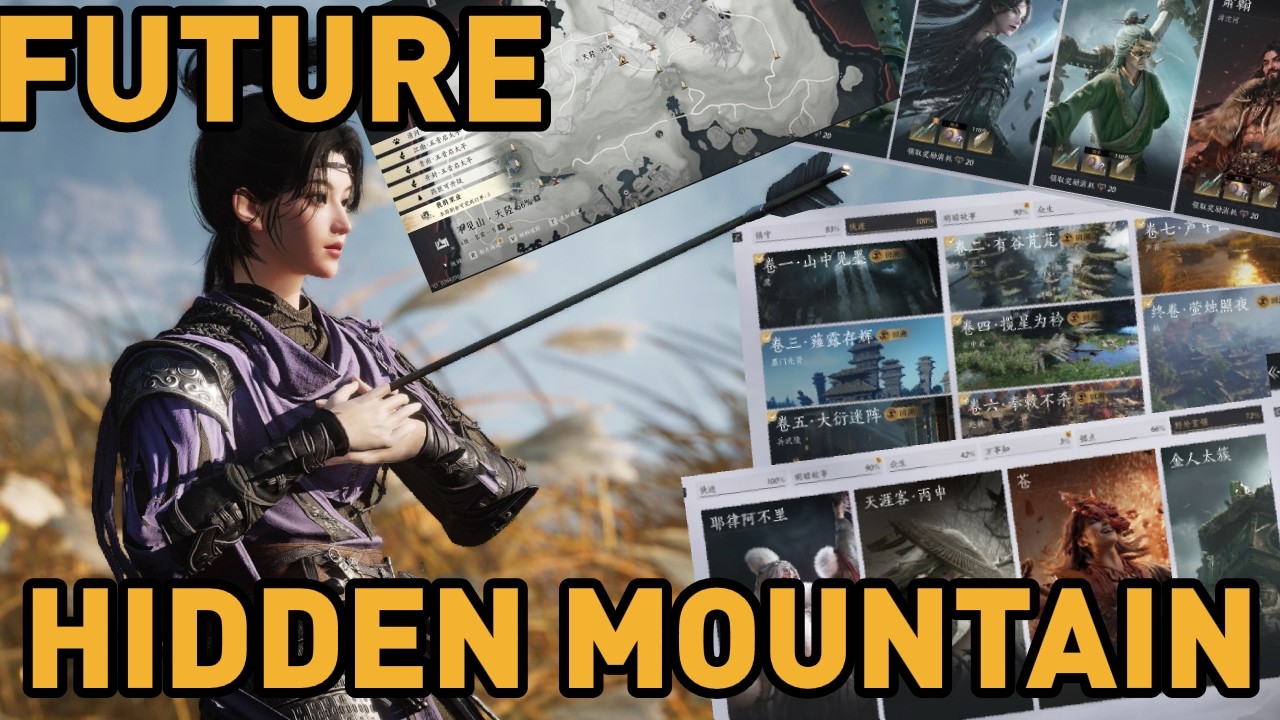 A LOT to Look Forward to in Hidden Mountain - Maps/Mystic Skills/Bosses etc.