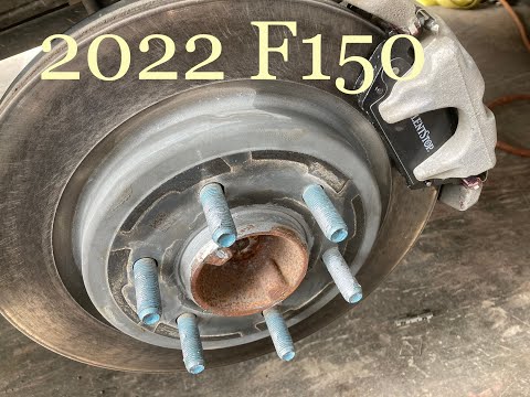2022 F150 Rear Brake Service ELECTRONIC PARK BRAKE