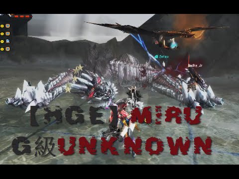 【MHF-G】MIRU  ║  黒狐竜「ミ・ル」【G級UNKNOWN】【High Grade Edition】