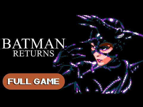 Batman Returns NES FULL GAME Longplay Gameplay Walkthrough Playthrough VGL