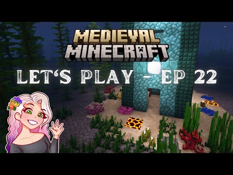 Creothina - Medieval Minecraft Modpack Let's Play - Episode 22 (Underwater Temples!)