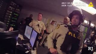 New Mandalay Bodycam: Police radios didn&#39;t work, pellet gun used by shooter