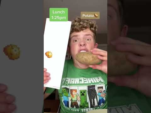 I ate minecraft foods for the whole day! #shorts #minecraft #food
