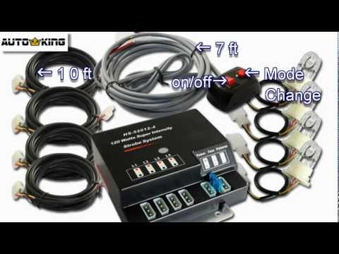 120W HID Hide-A-Way Strobe Light