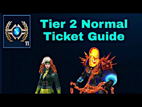 Important Discussion And Tips On Tier 2 Normal Advancement Ticket 2022 - Marvel Future Fight