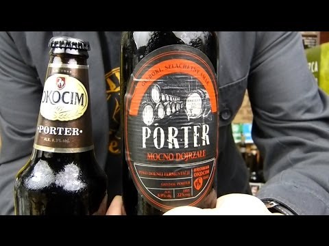 Okocim Porter - porównanie degustacyjne dwóch wersji