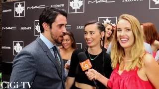 Richard de Klerk & Cara Gee Talk Falling in Love on Set! video