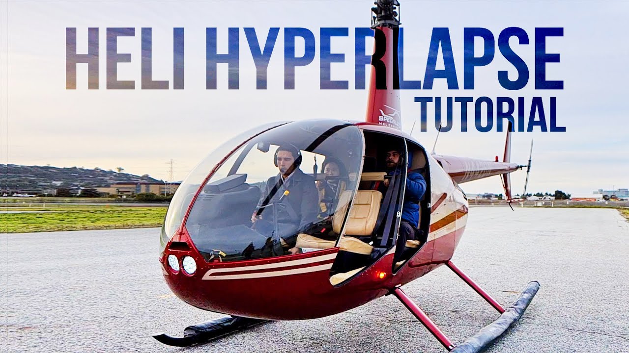 Helicopter hyperlapse tutorial