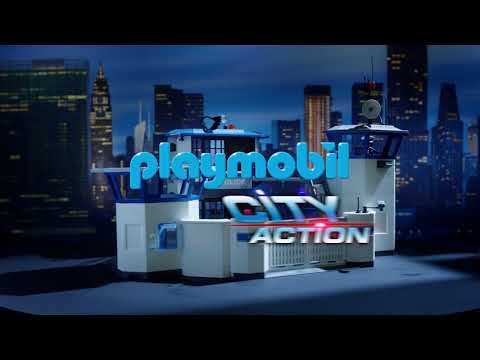 PLAYMOBIL CITY ACTION Policijos automobilis su šviesomis ir garsais, 6920
