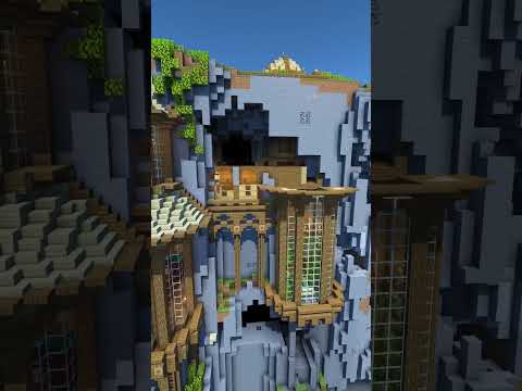 Medieval Cliff Base in Minecraft