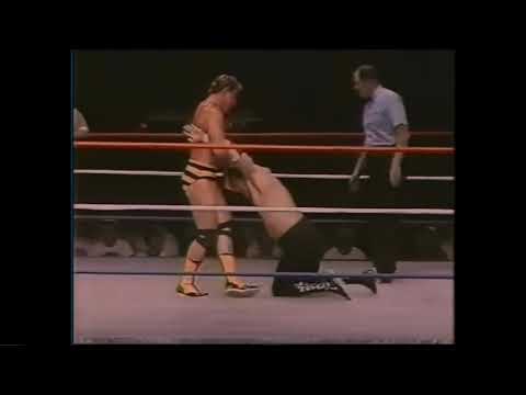 The Killer Bees vs Jobber Rusty Brooks & Barry O WWF 1985
