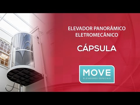 Elevador Panorâmico Eletromecânico - MOVE Elevadores