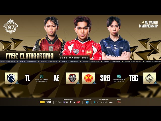 🔴 AO VIVO | KNOCKOUT STAGE DIA 5 | M7 World Championship | (PT-BR)