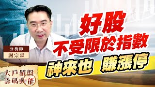 好股不受限於指數神來也  賺漲停｜大戶羅盤籌碼動能 ｜謝宗霖 (圖)