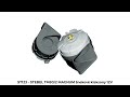 Klaksón 12V - slimákový STEBEL TM80/2 MAGNUM (2ks) - Video Youtube
