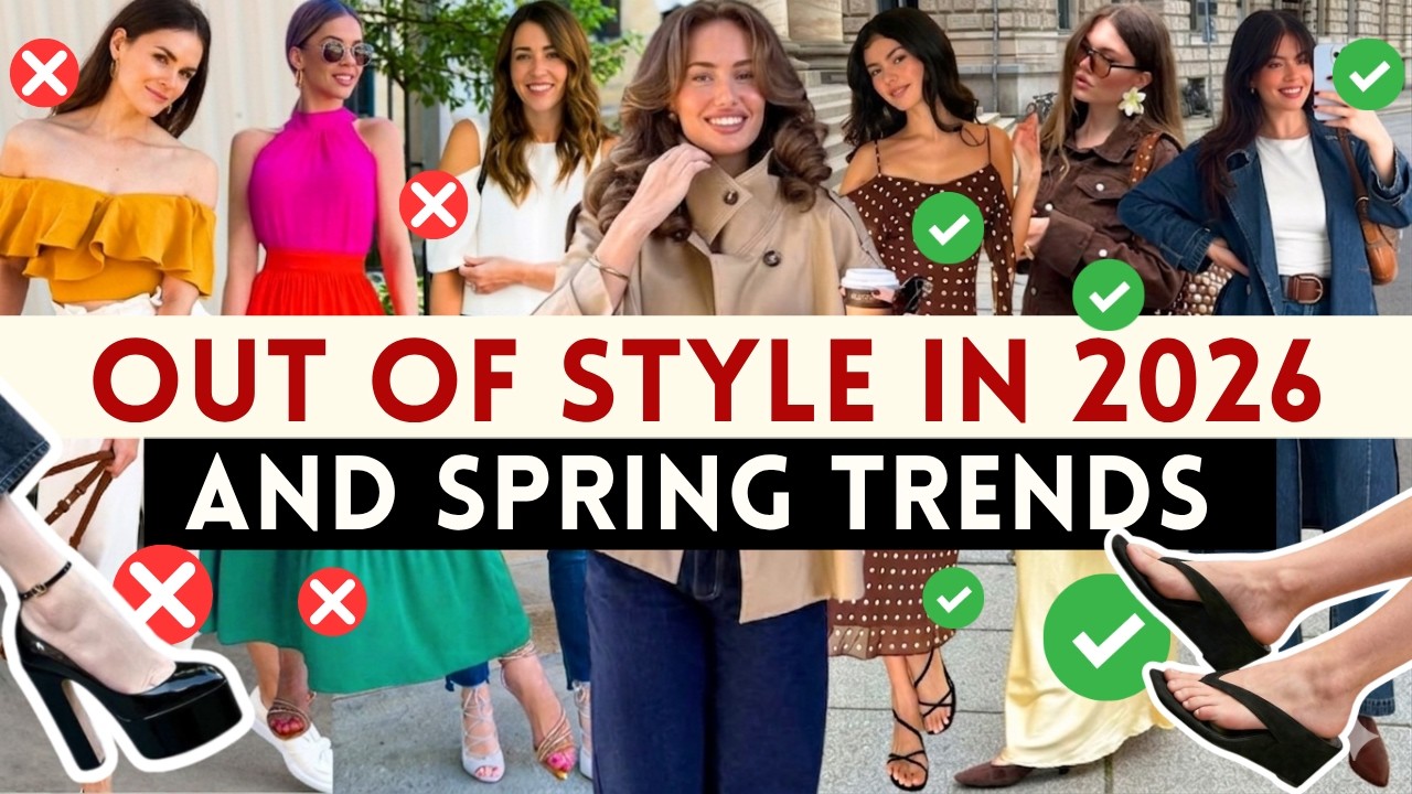 🔴10 CLOTHES OUT OF STYLE in 2026! What's IN and What's OUT ! 2026 Fashion Trends! |Mia Moda