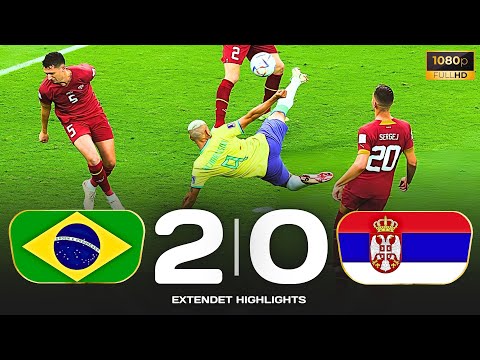 Brazil 2-0 Serbia | World Cup 2022 HIGHLIGHTS