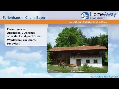 Bayerischer Wald: Ferienhaus in Alleinlage, 300 Jahre altes - FeWo-direkt.de Video