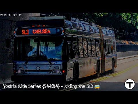 The SL3, A Strong Bus Connector | Yoshi's Ride Series {S4-E04} - Riding the SL3 🚌 - {MBTA}