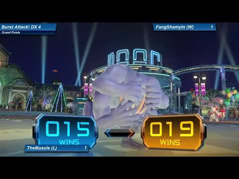 Burst Attack! DX 4: Grand Finals - Muscle (Machamp) VS FangShaymin (Braixen)