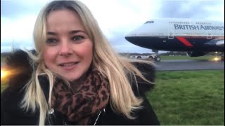 British Airways Boeing 747 400 Landor livery Dunsfold