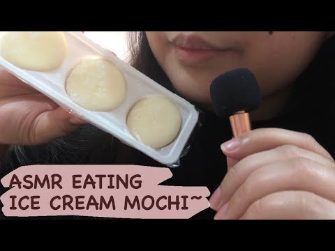 🍦ASMR ICE CREAM MOCHI EATING~ asmr mukbang, soft eating sounds, chewing, japanese mochi, daifuku🍦