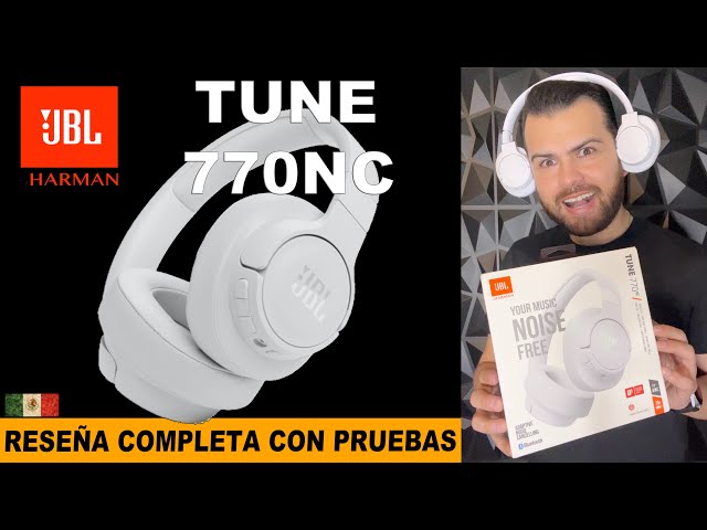 Vídeo relacionado con JBL Tune 660 NC Auriculares supraaurales inalámbricos con bluetooth y cancelación de ruido, sonido Pure Bass, hasta 44h de música de música continua, color negro