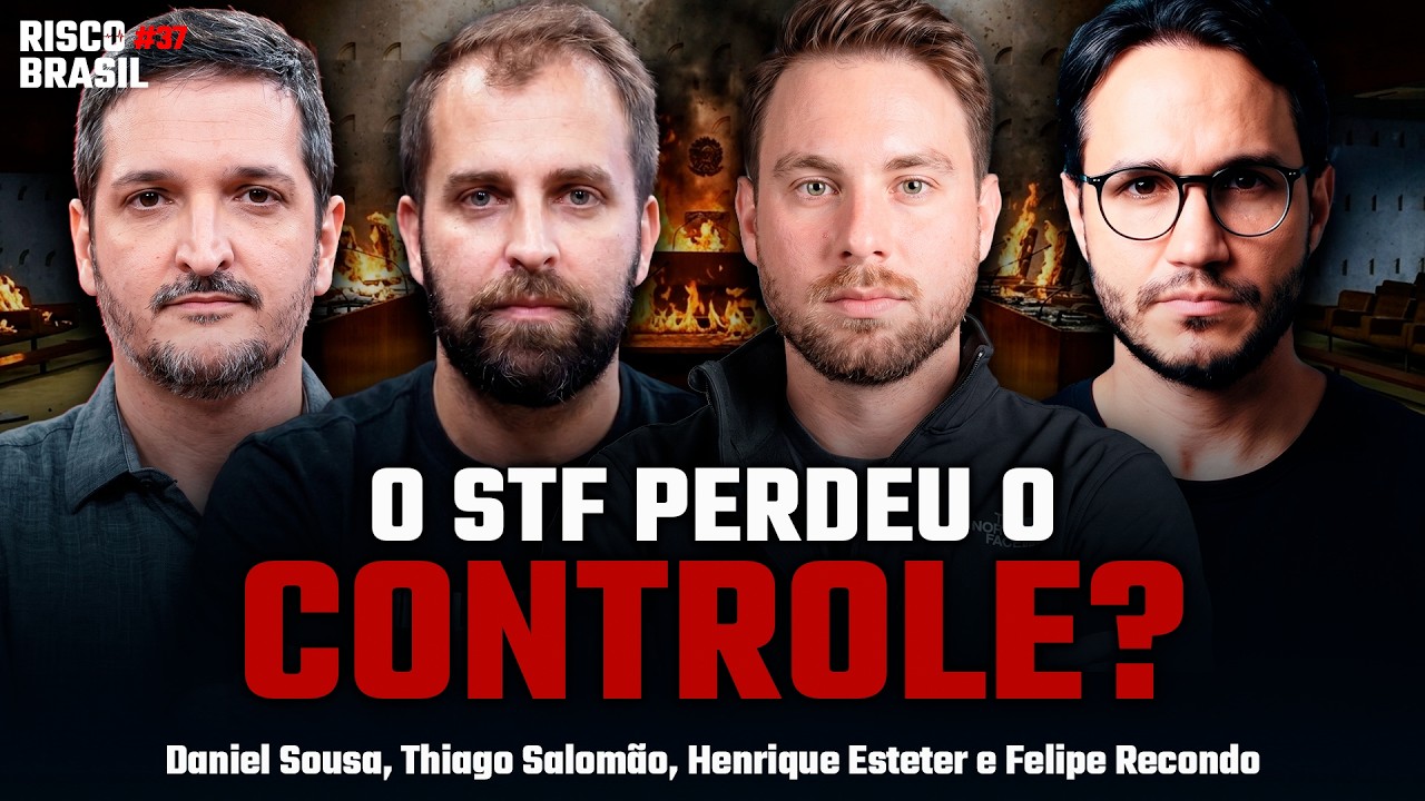 REJEIÇÃO DE MESSIAS, ATAQUES DE GILMAR MENDES, DOSIMETRIA E A MAIOR CRISE DO STF | Risco Brasil #37